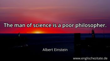 Englisches Zitat von Albert Einstein als Bild