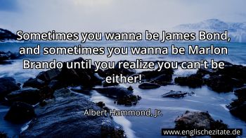 Englisches Zitat von Albert Hammond, Jr. als Bild