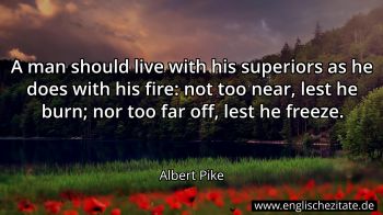 Englisches Zitat von Albert Pike als Bild