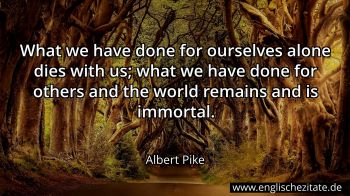 Englisches Zitat von Albert Pike als Bild