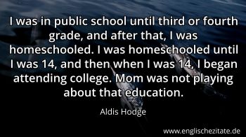 Englisches Zitat von Aldis Hodge als Bild