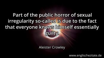 Englisches Zitat von Aleister Crowley als Bild