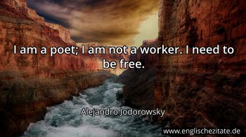 Englisches Zitat von Alejandro Jodorowsky als Bild