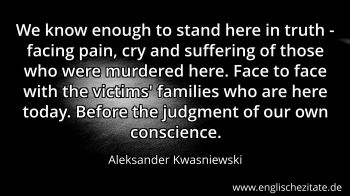 Englisches Zitat von Aleksander Kwasniewski als Bild