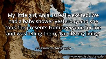 Englisches Zitat von Alessandra Ambrosio als Bild
