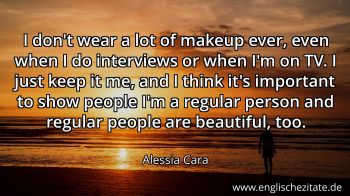 Englisches Zitat von Alessia Cara als Bild