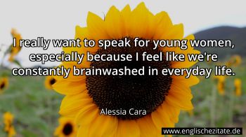 Englisches Zitat von Alessia Cara als Bild