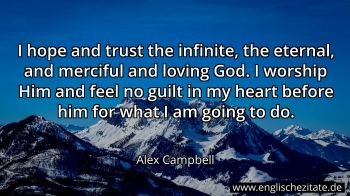 Englisches Zitat von Alex Campbell als Bild