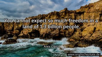 Englisches Zitat von Alex Chiu als Bild