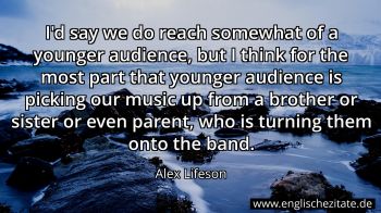 Englisches Zitat von Alex Lifeson als Bild