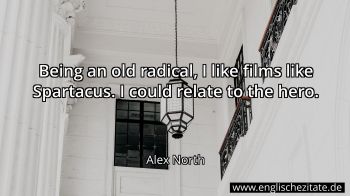Englisches Zitat von Alex North als Bild