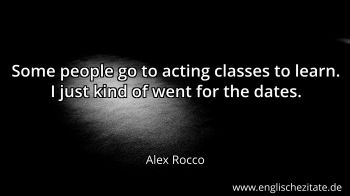 Englisches Zitat von Alex Rocco als Bild