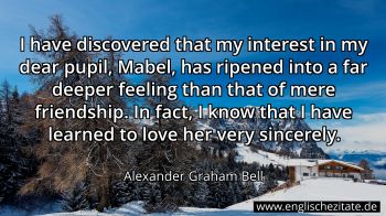 Englisches Zitat von Alexander Graham Bell als Bild