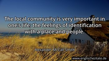 Englisches Zitat von Alexander McCall Smith als Bild