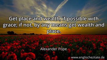 Englisches Zitat von Alexander Pope als Bild