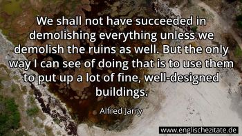 Englisches Zitat von Alfred Jarry als Bild