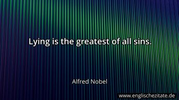 Englisches Zitat von Alfred Nobel als Bild