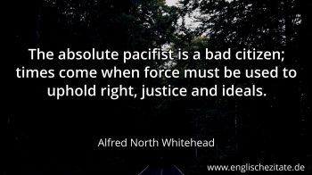 Englisches Zitat von Alfred North Whitehead als Bild