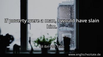 Englisches Zitat von Ali ibn Abi Talib als Bild