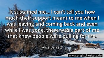 Englisches Zitat von Alice Barrett als Bild