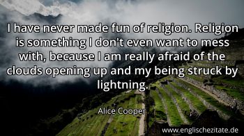 Englisches Zitat von Alice Cooper als Bild