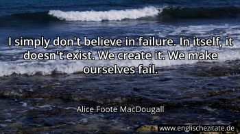 Englisches Zitat von Alice Foote MacDougall als Bild
