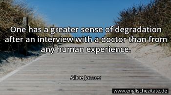 Englisches Zitat von Alice James als Bild
