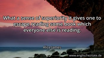 Englisches Zitat von Alice James als Bild
