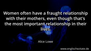 Englisches Zitat von Alice Lowe als Bild