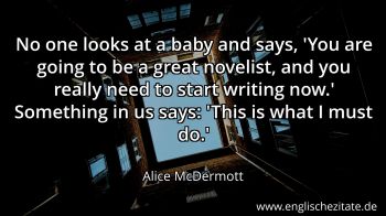 Englisches Zitat von Alice McDermott als Bild