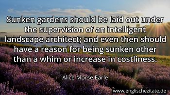 Englisches Zitat von Alice Morse Earle als Bild