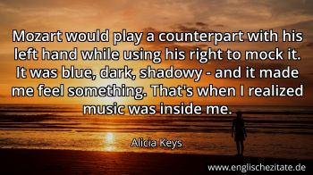Englisches Zitat von Alicia Keys als Bild