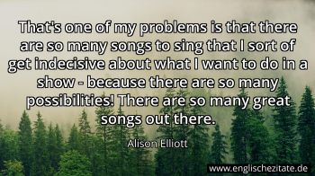 Englisches Zitat von Alison Elliott als Bild