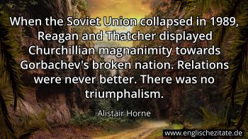 Englisches Zitat von Alistair Horne als Bild