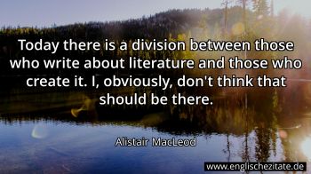 Englisches Zitat von Alistair MacLeod als Bild