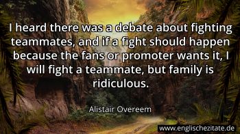 Englisches Zitat von Alistair Overeem als Bild