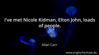 Englisches Zitat von Allan Carr als Bild