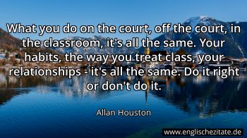 Englisches Zitat von Allan Houston als Bild
