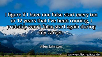Englisches Zitat von Allen Johnson als Bild