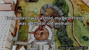 Englisches Zitat von Allison Williams als Bild