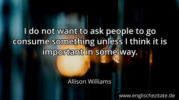 Englisches Zitat von Allison Williams als Bild