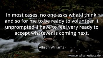 Englisches Zitat von Allison Williams als Bild