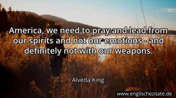 Englisches Zitat von Alveda King als Bild
