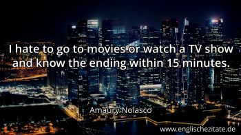 Englisches Zitat von Amaury Nolasco als Bild