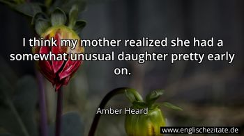 Englisches Zitat von Amber Heard als Bild