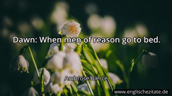 Englisches Zitat von Ambrose Bierce als Bild