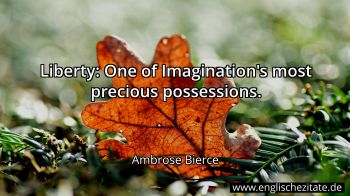 Englisches Zitat von Ambrose Bierce als Bild