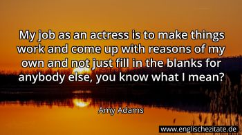 Englisches Zitat von Amy Adams als Bild