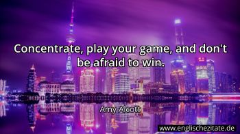 Englisches Zitat von Amy Alcott als Bild