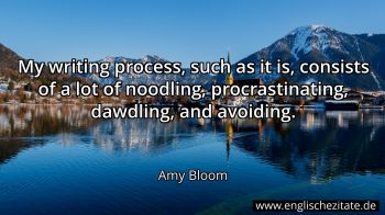 Englisches Zitat von Amy Bloom als Bild
